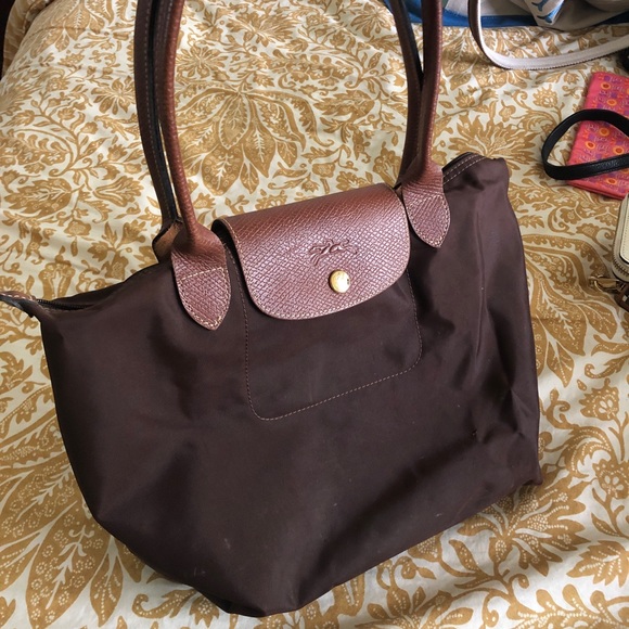 longchamp le pliage braun m